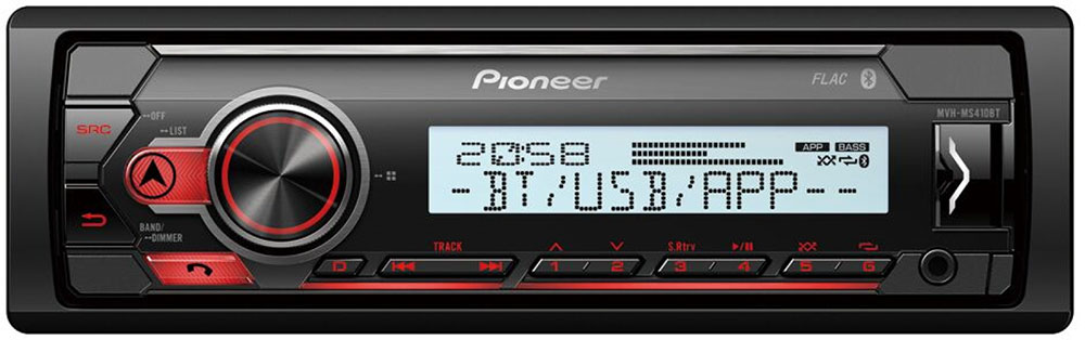 Pioneer MVH-MS410BT Meriradio