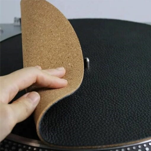 Slipmat - Korkki/Nahka