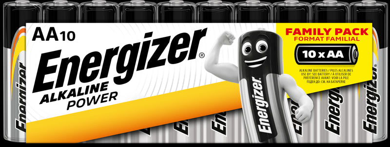 Energizer Virta AA-paristot (10 kpl)