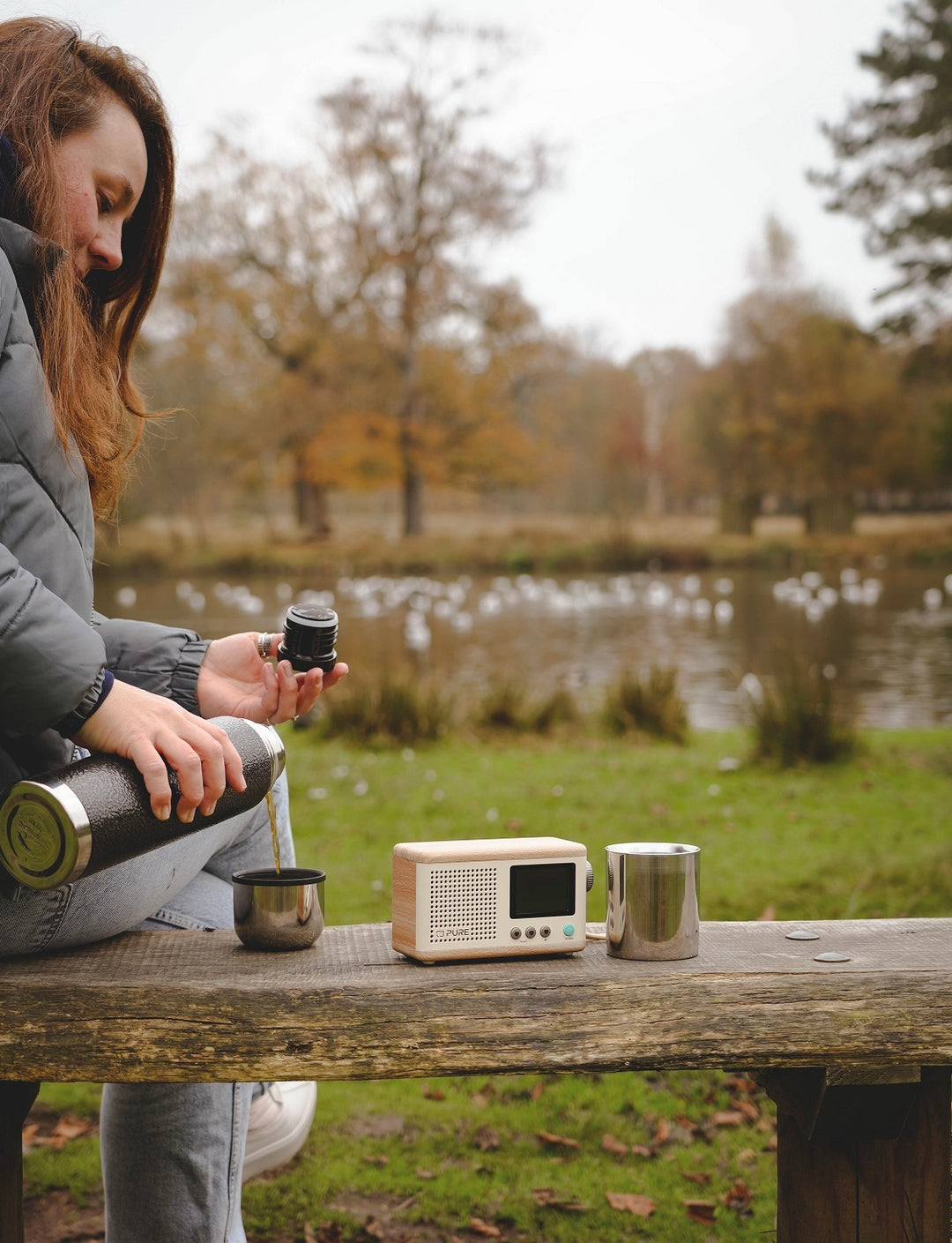 Pure Classic Mini Cotton White/Oak