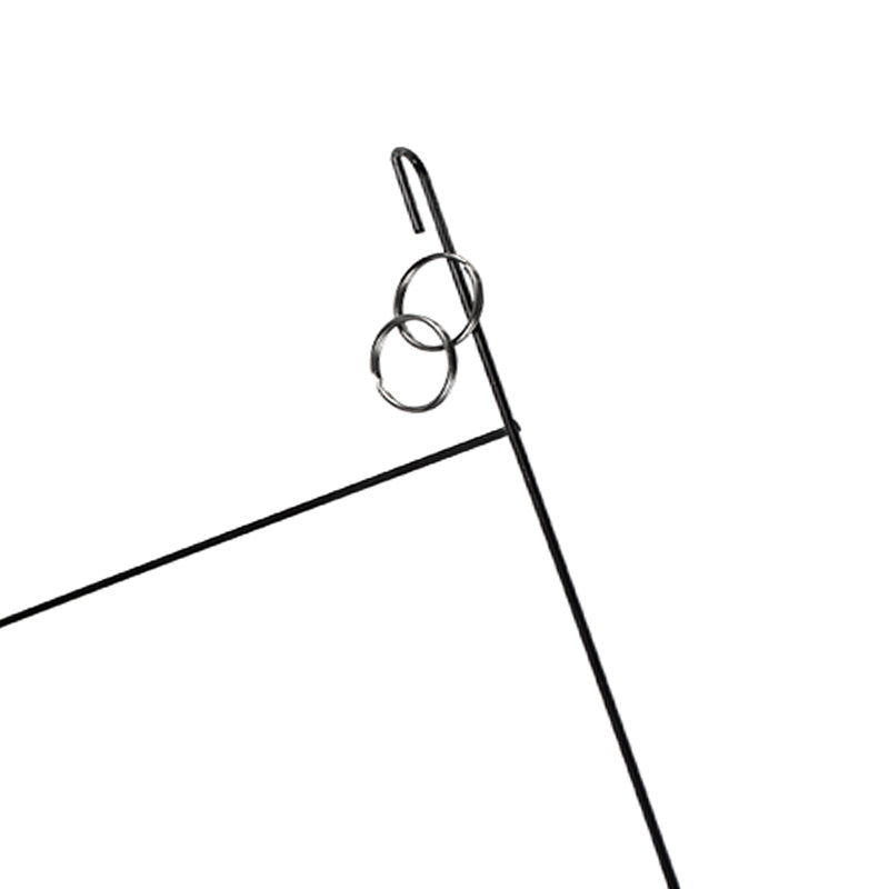 Metallinen vinyylilevyn ripustin (5x)