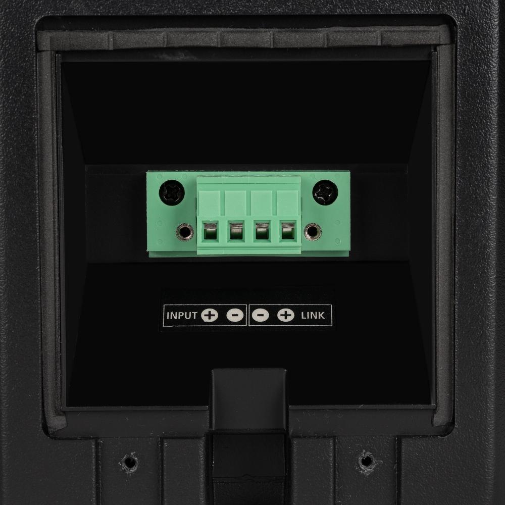 RCF seinakaiutin 2-tie 4" setti (2 kpl) 40W 100 V IP55, Sort