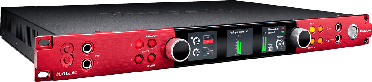 Focusrite Red 8 rivin äänikortti