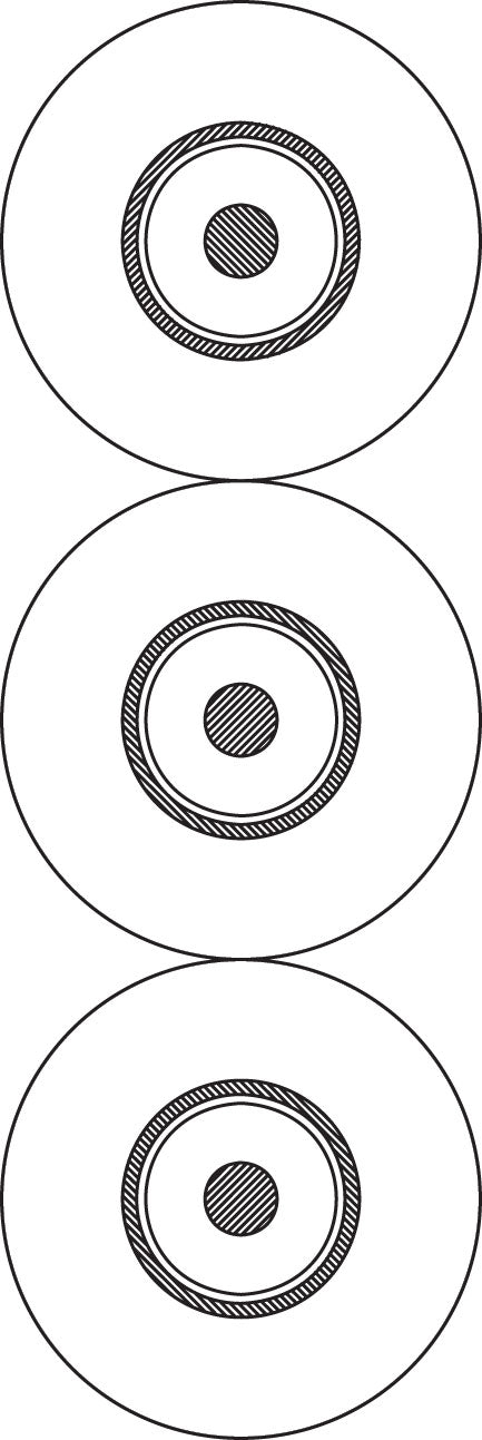 ProCab RGB video kaapeli 3 x 75 Ohm 100 meter