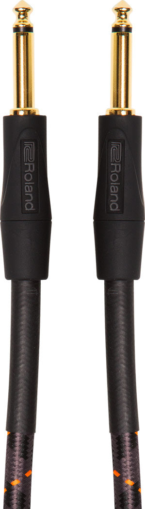 Roland "GOLD" Instrumenttikaapeli 6.3mm Jack mono - 6.3mm Jack mono
