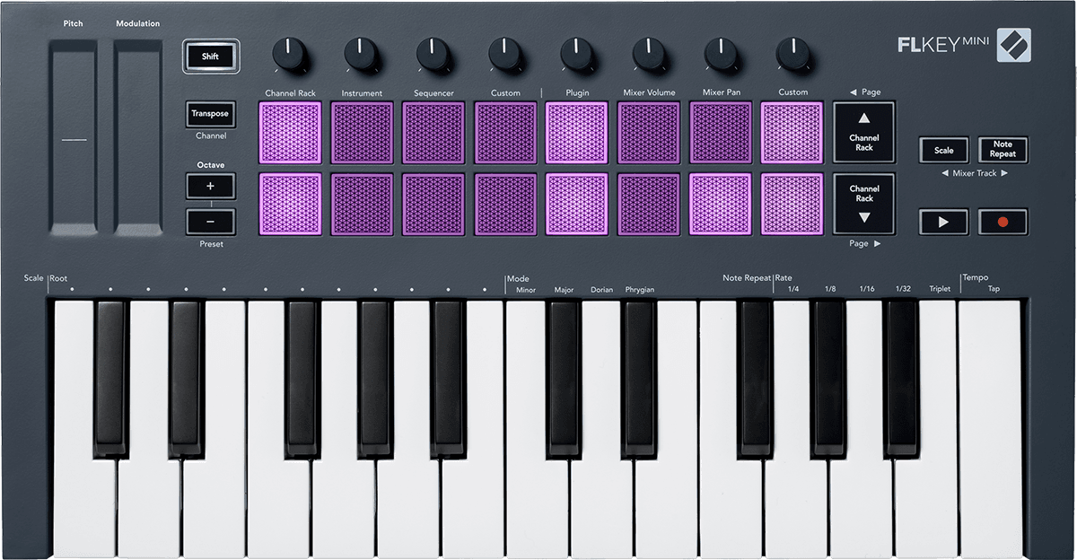 Novation FL Key Mini MIDIKeyboard