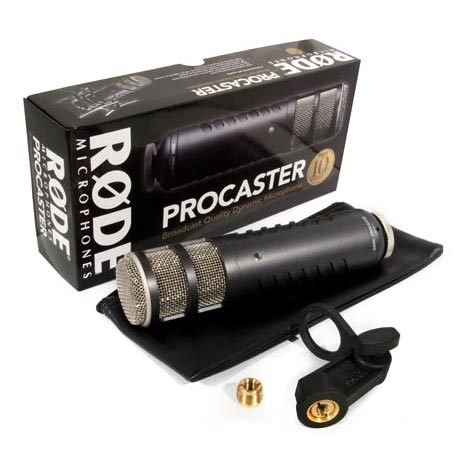 RØDE Procaster XLR -tutkimusmikrofoni
