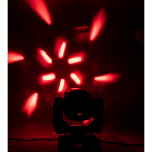 Ibiza Rolling-Eye LED Liikkuvat päät (6x12W)