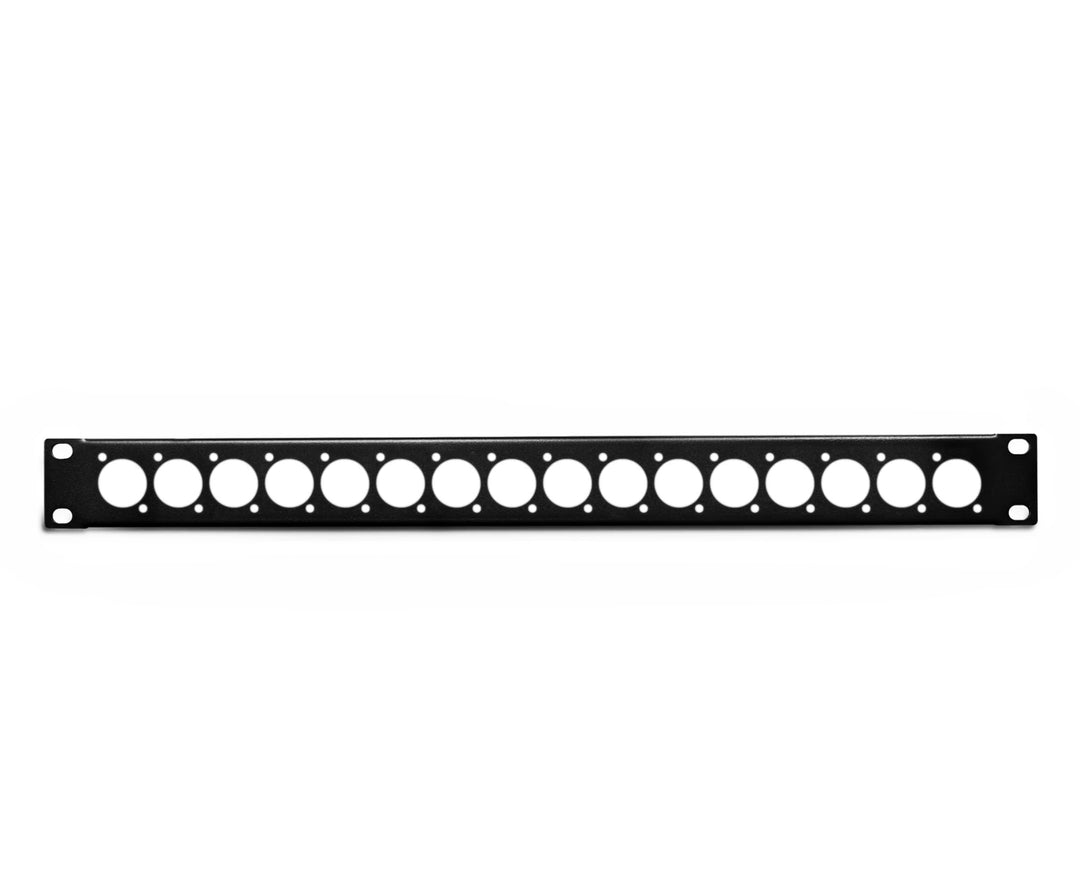 Perfex 19" 16 D-slot punchout, 1U
