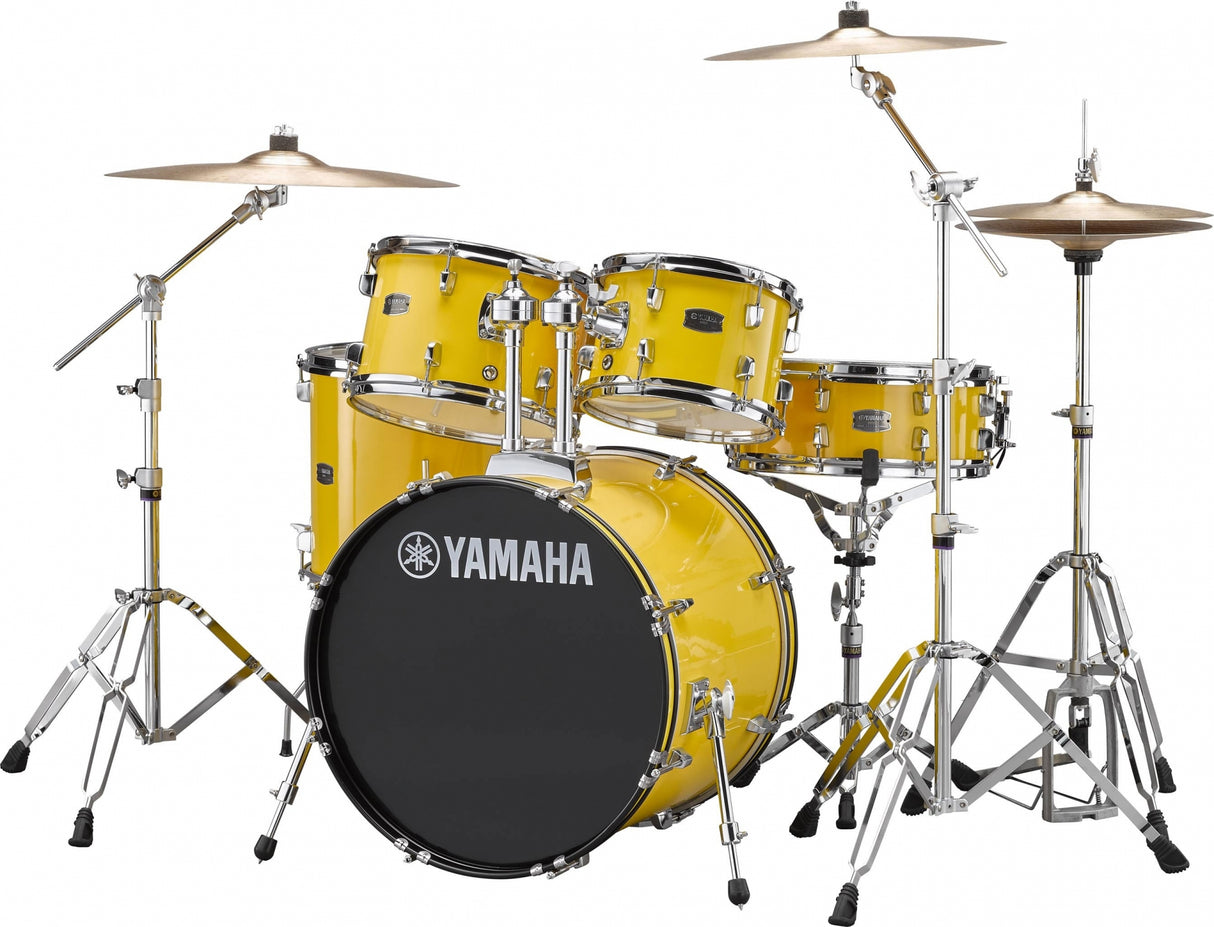 Yamaha Rydeen Studio Drum Kit - sis. laitteistopaketin ja symbaalit - Mellow Yellow