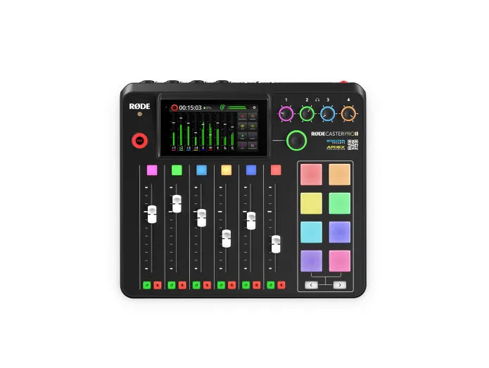 RØDE Rødecaster Pro II Podcast-paketti (2 henkilöä)