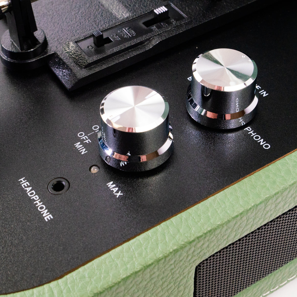 Studio 57 Mellow -levysoitin LP-telineellä (vihreä)