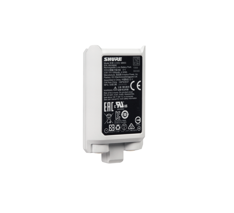 Shure SB903 Litium SLXD -akku