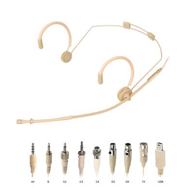 ScanMic headset-mikrofoni Omni Sennheiserille, Beige