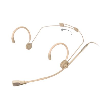 ScanMic headset-mikrofoni Cardoid Sennheiserille, Beige