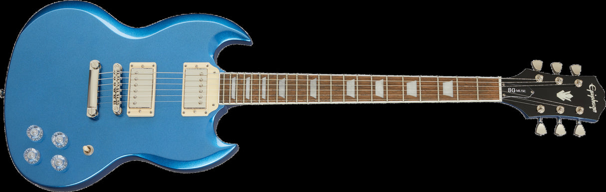 Epiphone SG Muse Sähkökitara (Radio Blue Metallic )