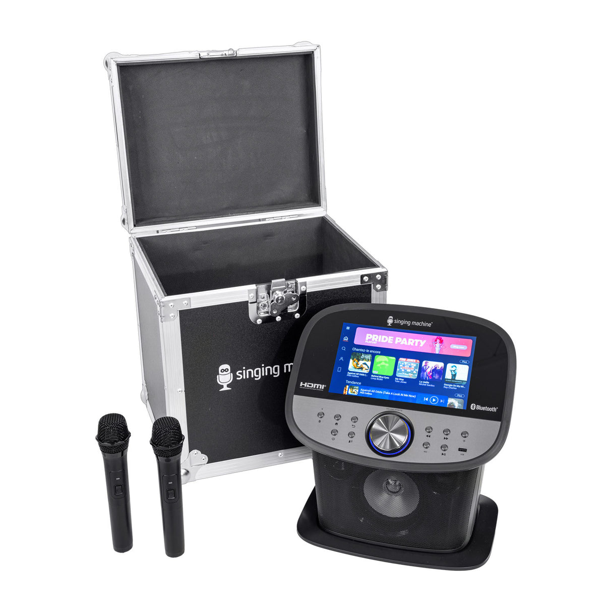 SINGING MACHINE Flightcase