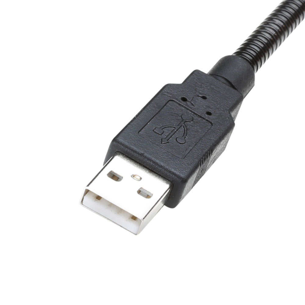 Adam Hall Stands SLED 1 ULTRA USB - kaulaniskan lamppu, USB-liitäntä, 4 COB-LED’er
