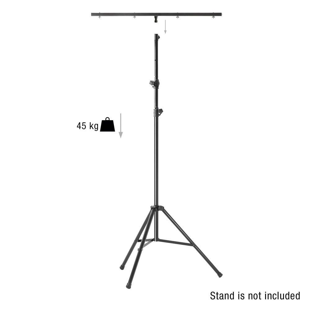 Adam Hall Stands SLTS 017 CB - Valoteline T-puomi 28 mm TV-spigotilla