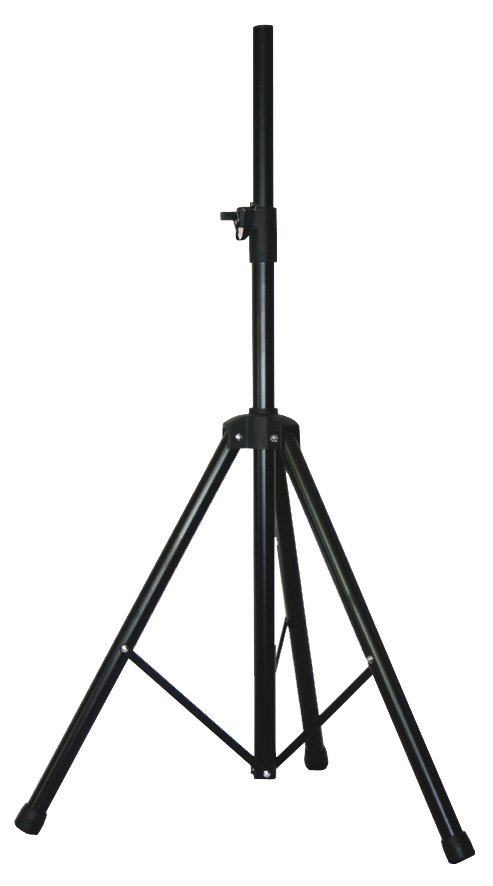 Alumiininen kaiutinjalusta (musta, 30kg, 1.80m)