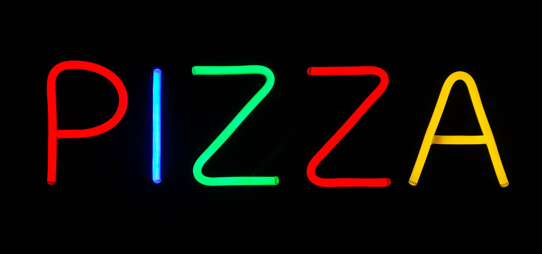 Neonvalo "Pizza" (60cm)