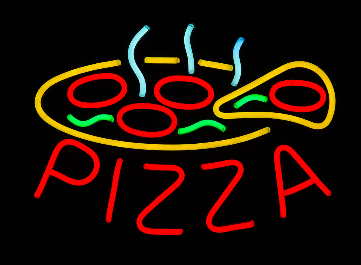 Neonkyltti "Pizza" (70cm)