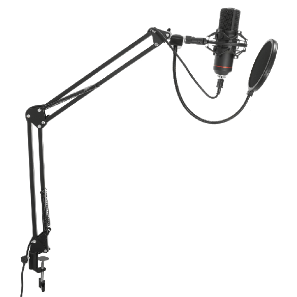 BST STM300-PLUS Streaming-mikrofonisarja (musta)