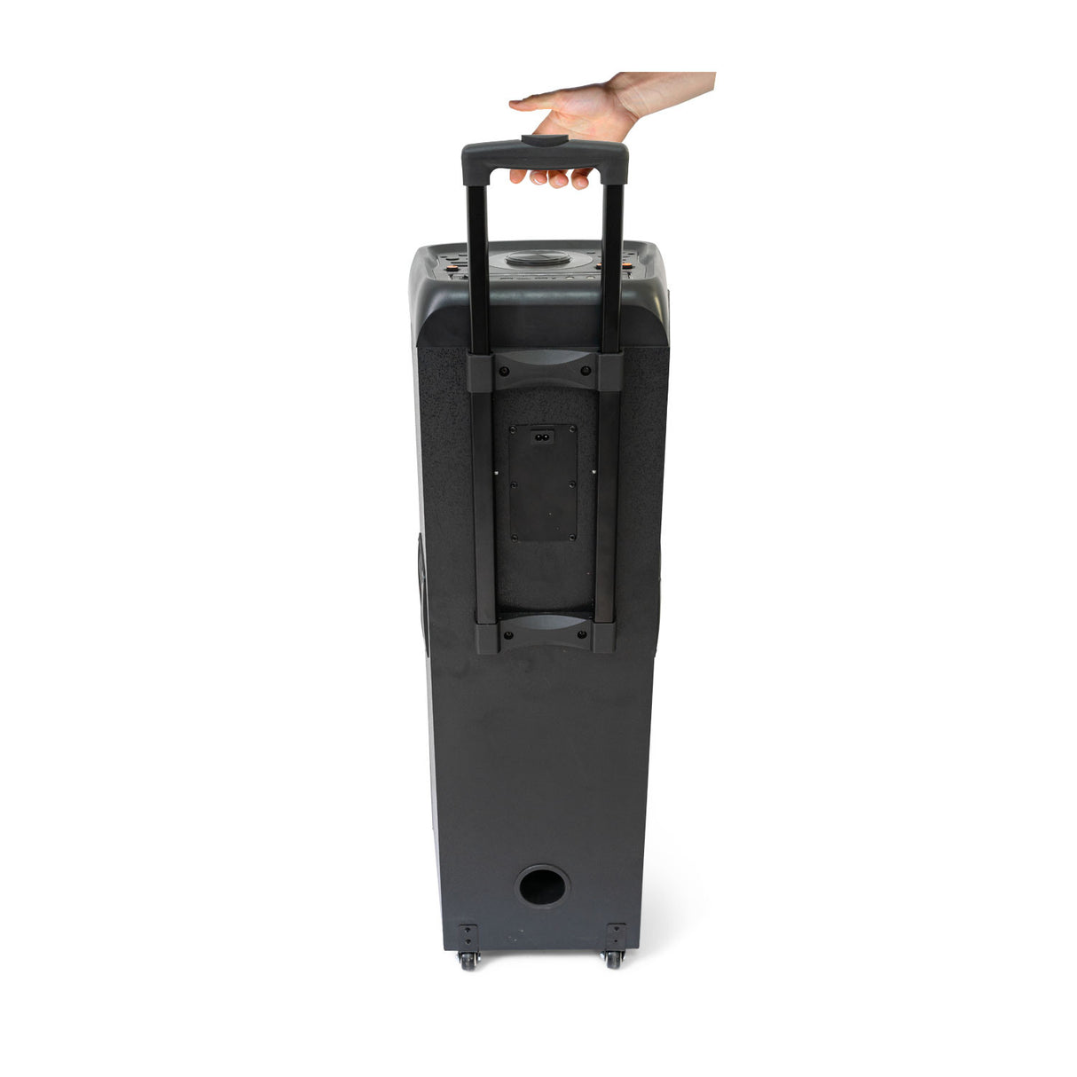 IBIZA Festhøjttaler m. Lys og karaoke funktion