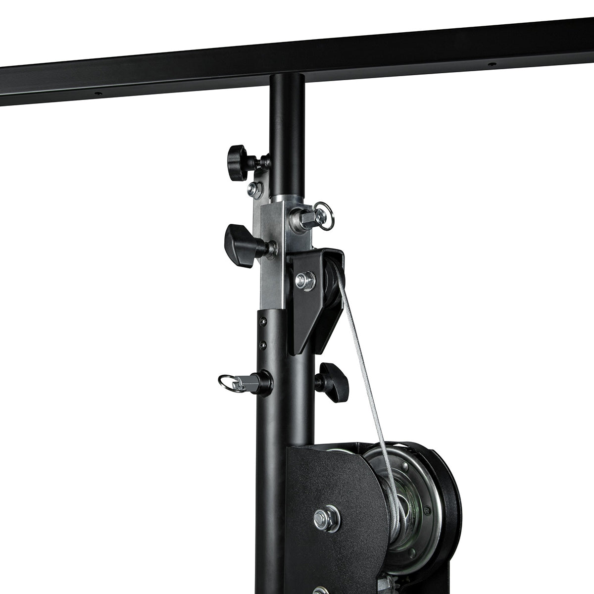 Adam Hall SWU 400 T valaisinjalusta, jossa on Wind-Up-toiminto