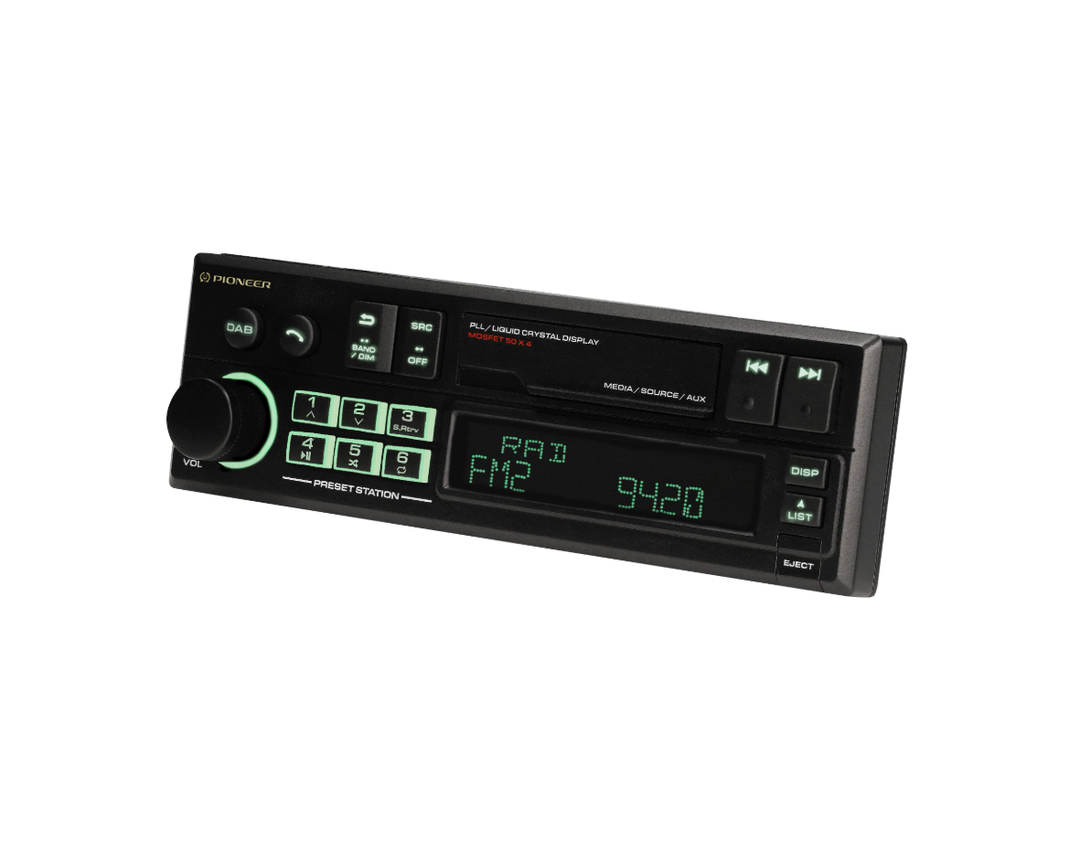 Pioneer SXT-C10PS Retro Autoradio DAB+ ja Bluetooth