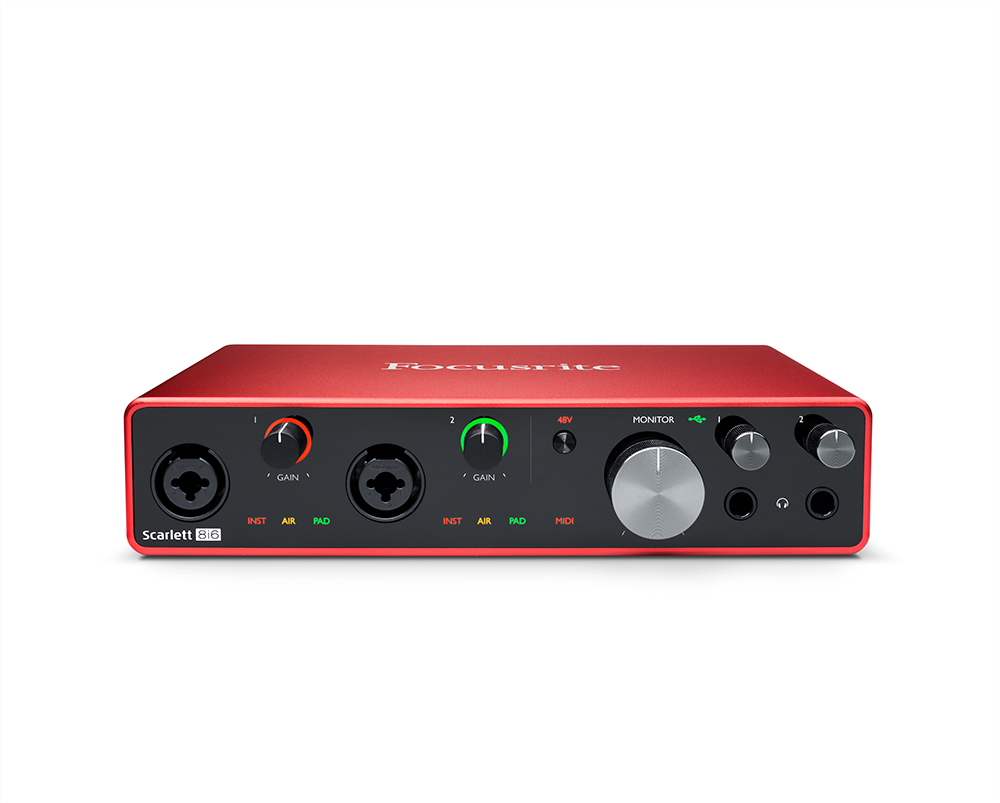 Focusrite Scarlett 8i6 3rd Gen -äänikortti