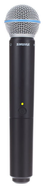 Shure BLX24 B58A langaton mikrofoni (S8)