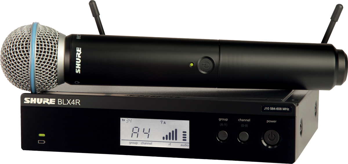 Shure BLX24RE/B58-K3E Langaton Mikrofonijärjestelmä (Beta58)