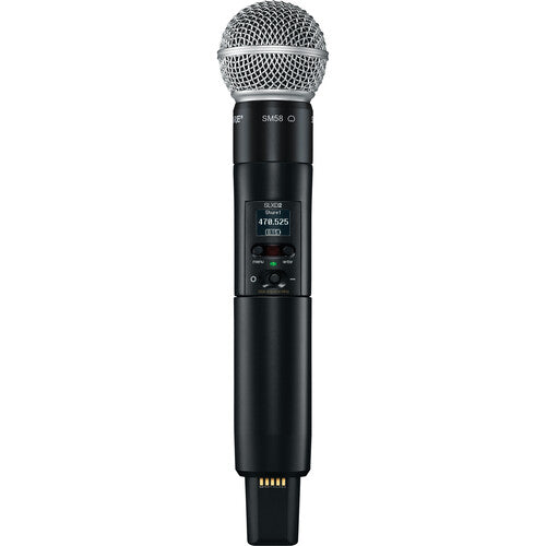 Shure SLXD24DE/SM58-J53 Langaton Mikrotonit Järjestelmä (562-606Mhz)
