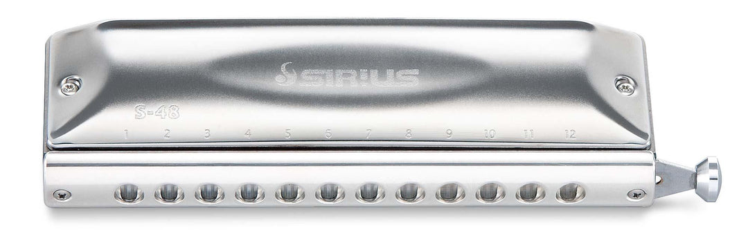 Suzuki S-48S Sirius 12-reikäinen Kromatinen Harmonikat (C)