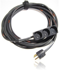 Ammattikäyttöön tarkoitettu pistorasia (DK maadoitettu)