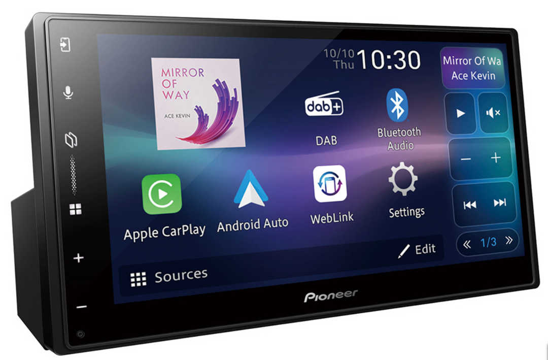 Langaton Carplay Peugeot 107:ssa (2004-2014)