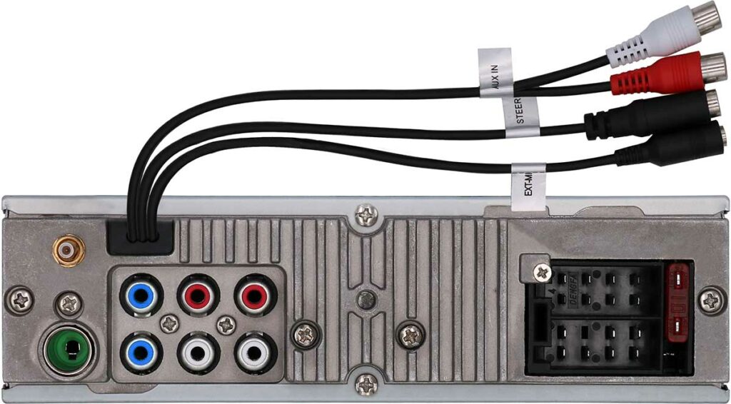 Blaupunkt Skagen 400 DAB autoradio, jossa on DAB, Bluetooth, FM ja DAB+.