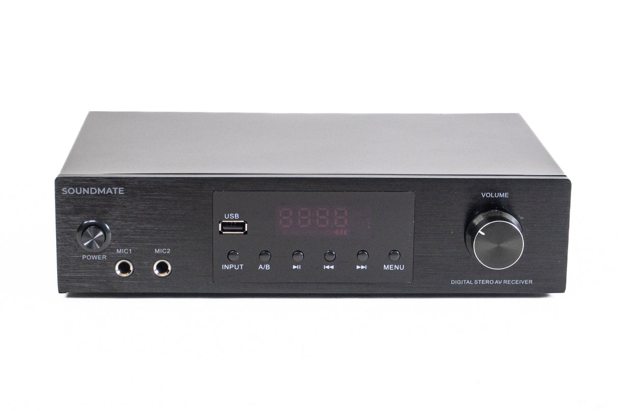 SoundMate Hi-Fi-vahvistin, jossa on Bluetooth (4x50W).