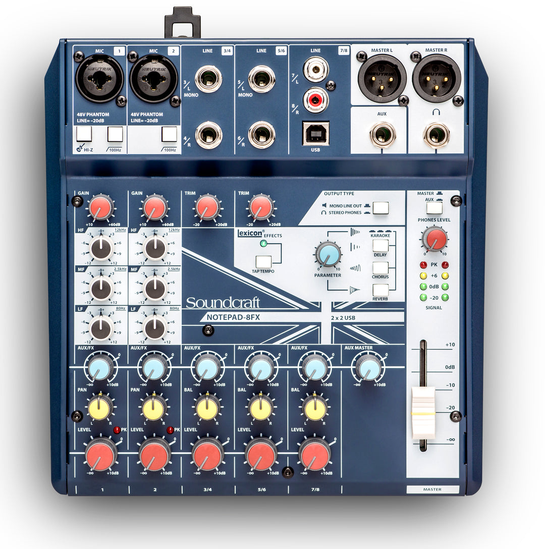 Soundcraft Notepad 8FX - Mikseri