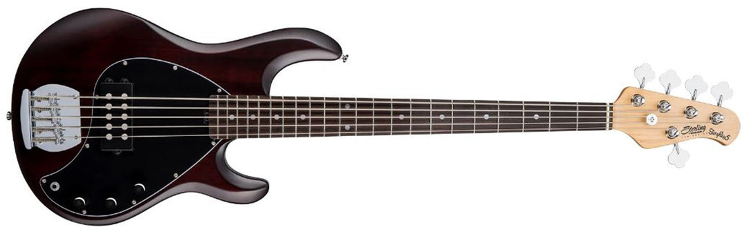 Sterling by Music Man StingRay5, RAY5, pähkinäpuinen sähköbasso