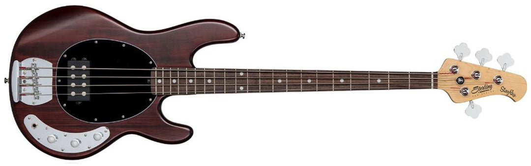 Sterling by Music Man Stingray, Ray4 Walnut sähköbasso