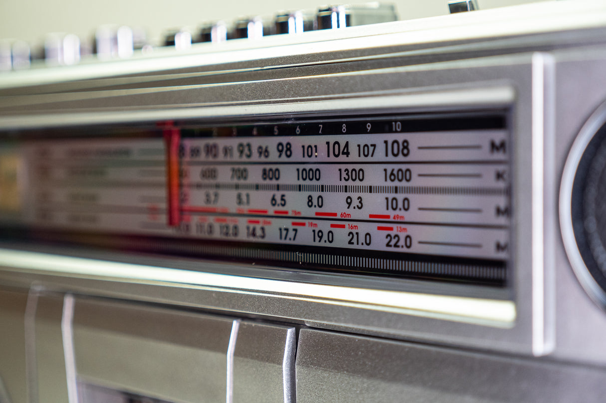 Studio 57 Boombox (Bluetooth) Silver