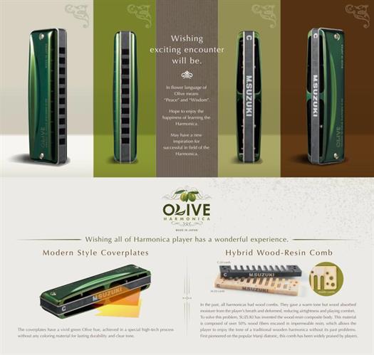 Suzuki Olive C-20 Harmonikat (F)