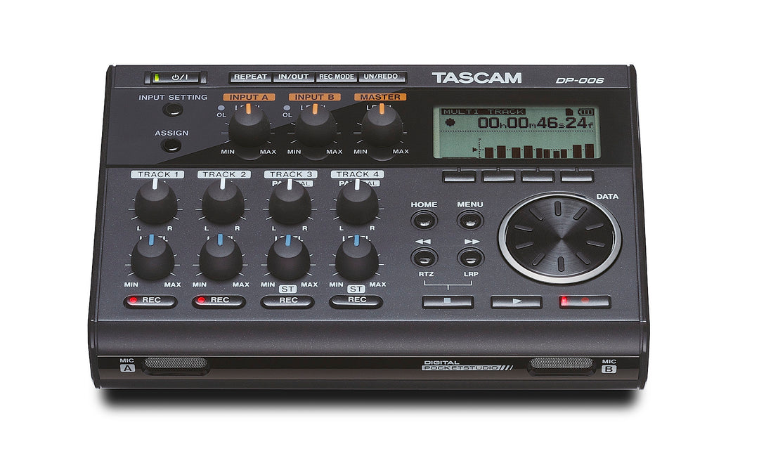 Tascam DP-006 digitaalinen 6 raidan tallennin
