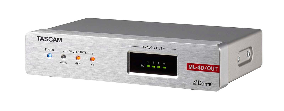 Tascam MM-4D IN Analog Dante muunnin 4 kanavaa, XLR