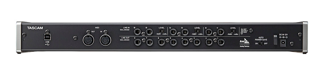 Tascam US-16x08 USB 2.0 Audio -väylä