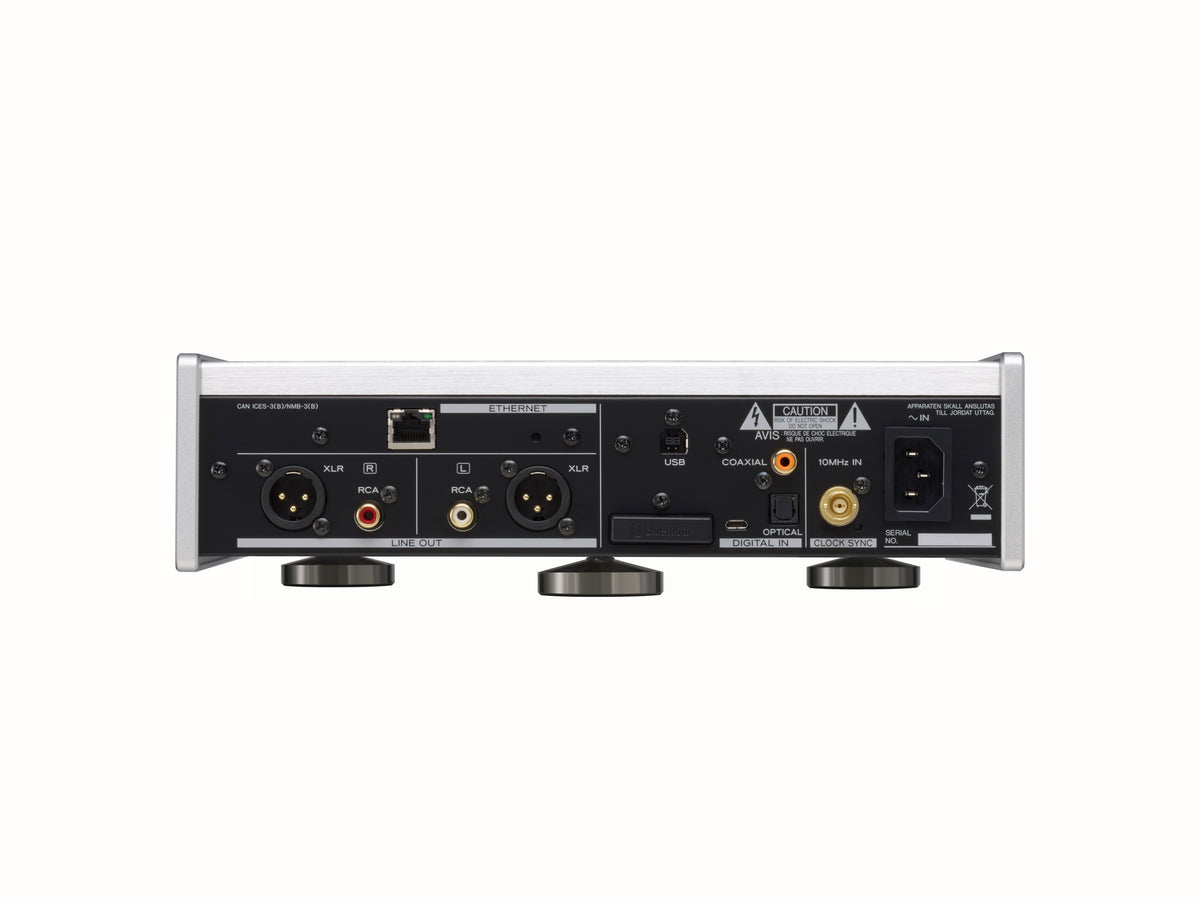 TEAC NT-505-X USB Verkkodac Esivahvistin (Hopea)