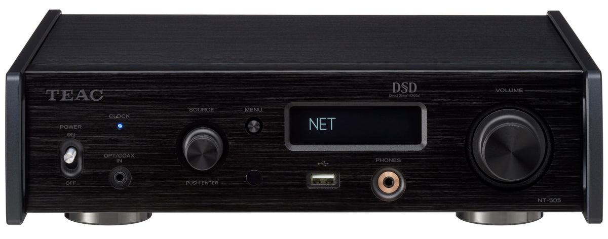 TEAC NT-505-X USB Verkkodac Esivahvistin (Musta)