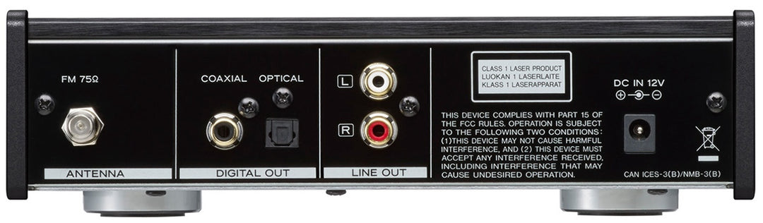 TEAC PD-301DAB-X/B, DAB+/FM ja CD Soitin (Musta)
